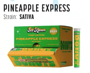 ICE Kream Donut THCP Preroll | 20 CT 2.25G | Pineapple Express (sativa)